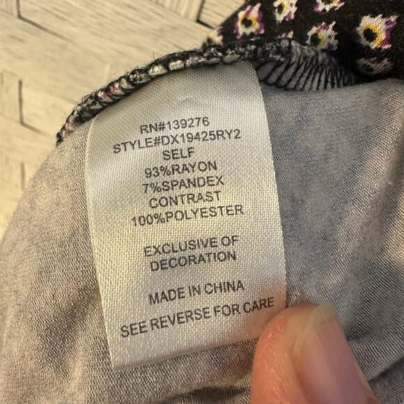 danielrainn women’s blouse pedal sleeves sheer top bohemian hippie plus size ￼ - Picture 7 of 10